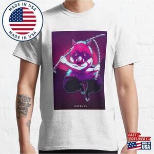 Inosuke Hashibira Kimetsu No Yaiba Futuristic Classic T-Shirt Unisex